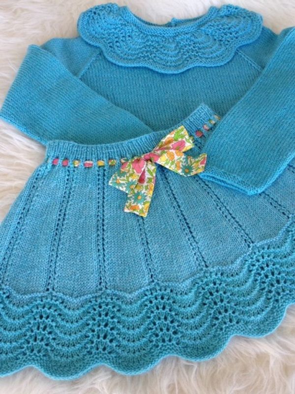 PDF strikkeoppskrift kragejumper Mona