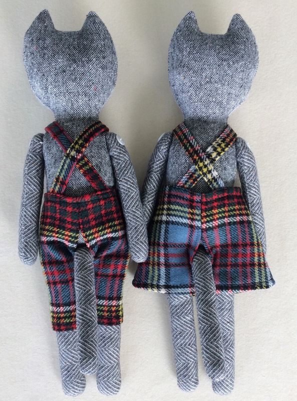 Barnigjen symønster Katt