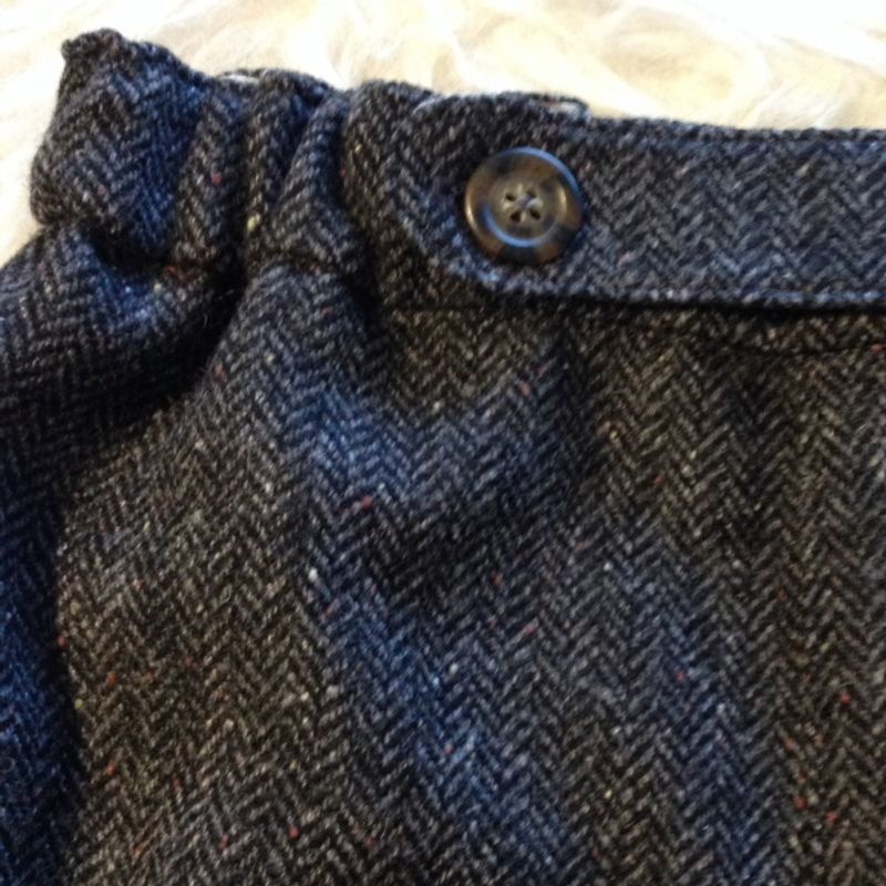 Bloomer Oskar brun tweed