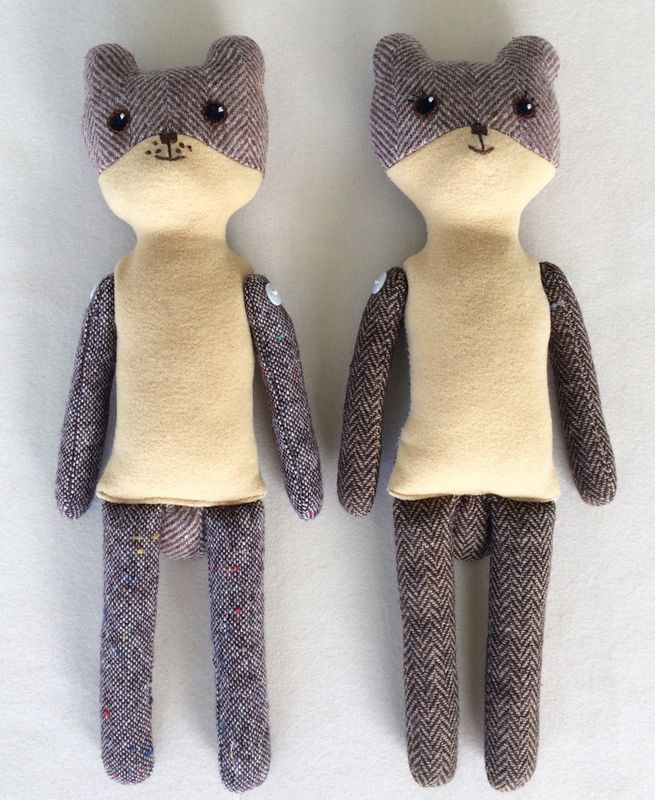 Barnigjen symønster Bjørn