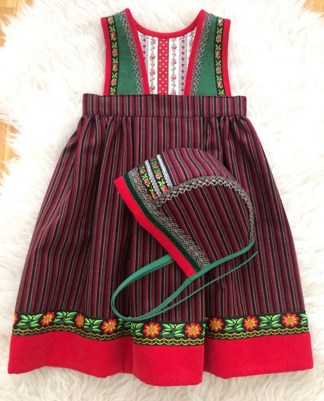 Mønster festdrakt Astridliten